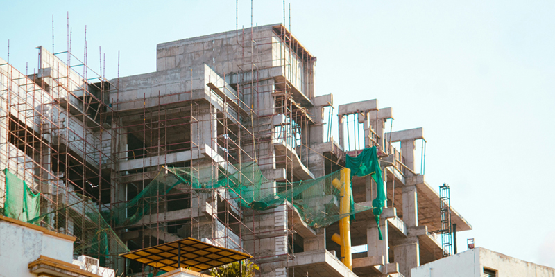 Residential building under construction