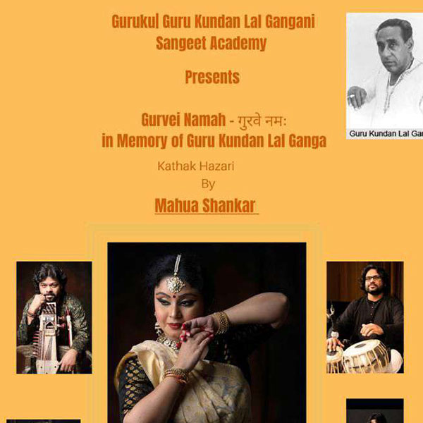 Mahua Shanka - Kathak performer