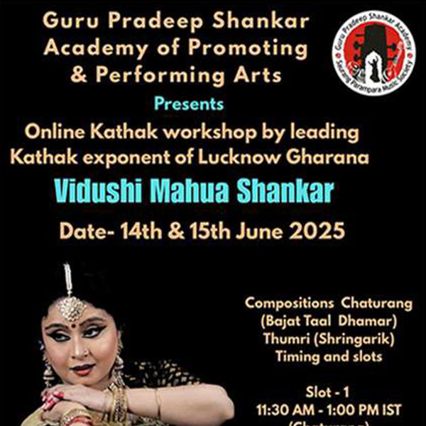 Mahua Shanka - Kathak performer