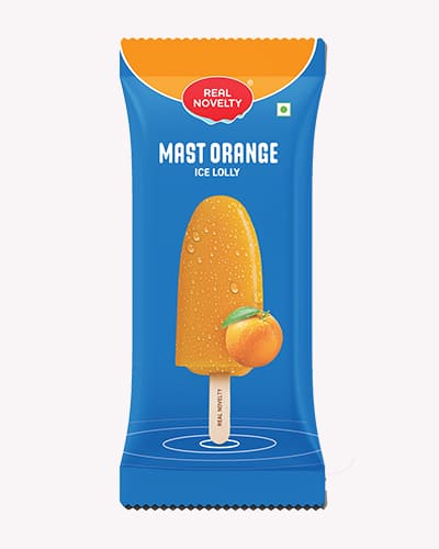 Real Novelty - Mast Orange Lolly