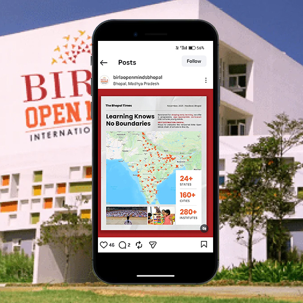 Birla Open Minds School SMM by SynQues