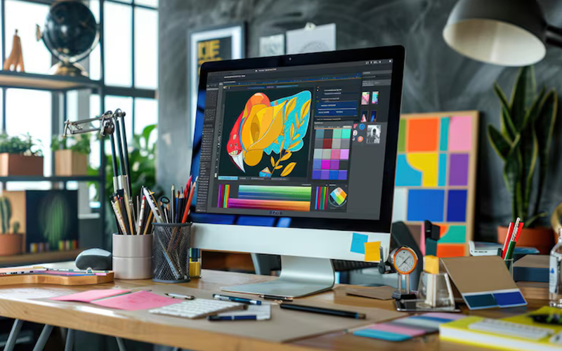 SynQues branding and graphic design