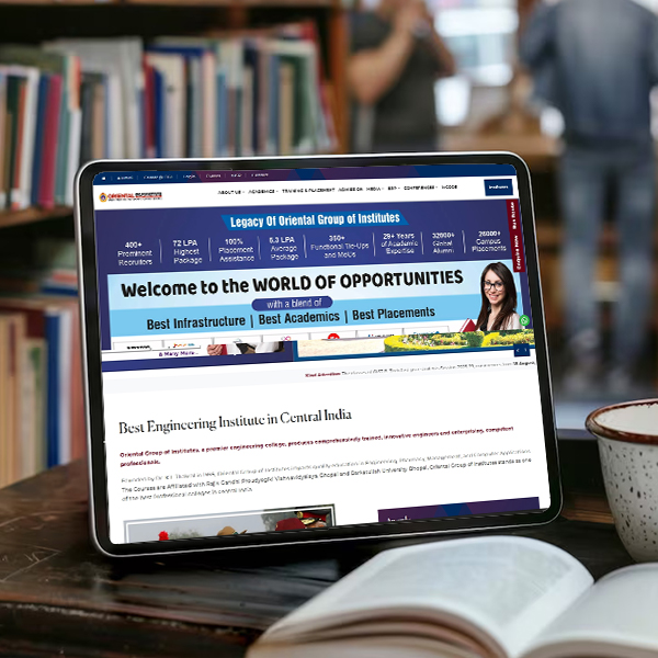 Website optimization for Oriental Group