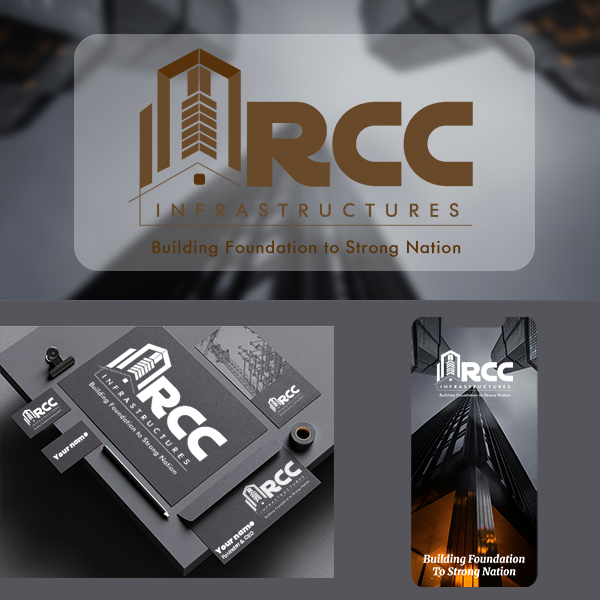 RCC Infrastructures Logo Design